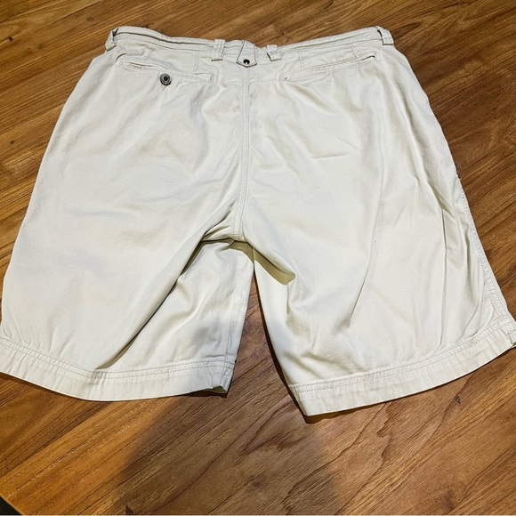 Robert Graham Mens Khaki Light Tan Flat Front Shorts Golf Casual Lounge Designer - Picture 6 of 6